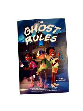 👻 The Ghost Rules by Adam Rosenbaum | Middle Grade Mystery | Paperback